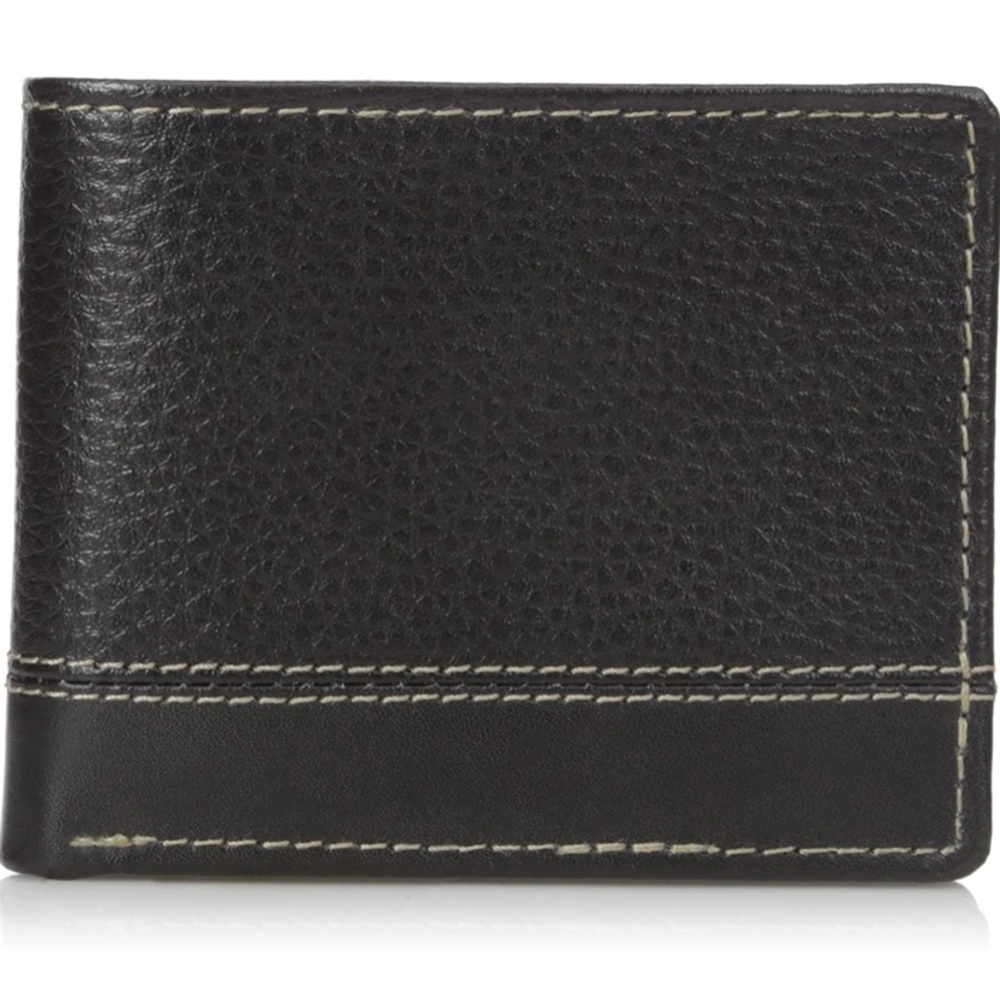 Buxton Men's Pocket Slimfold Wallet Secure Shield